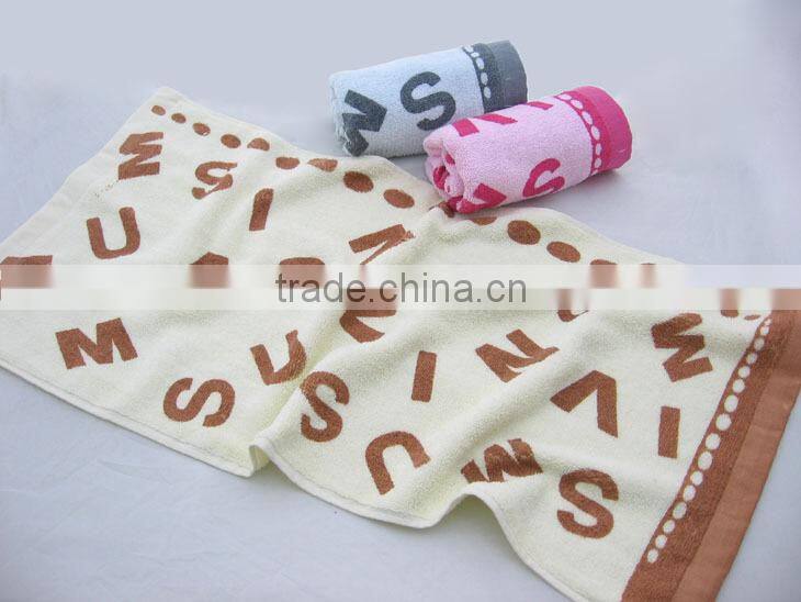 Wholesale 100% Cotton Custom Printed Velour Face Towel