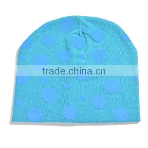 spring&summer korea style 100%cotton cute boys&girls dots pattern baby dress hats
