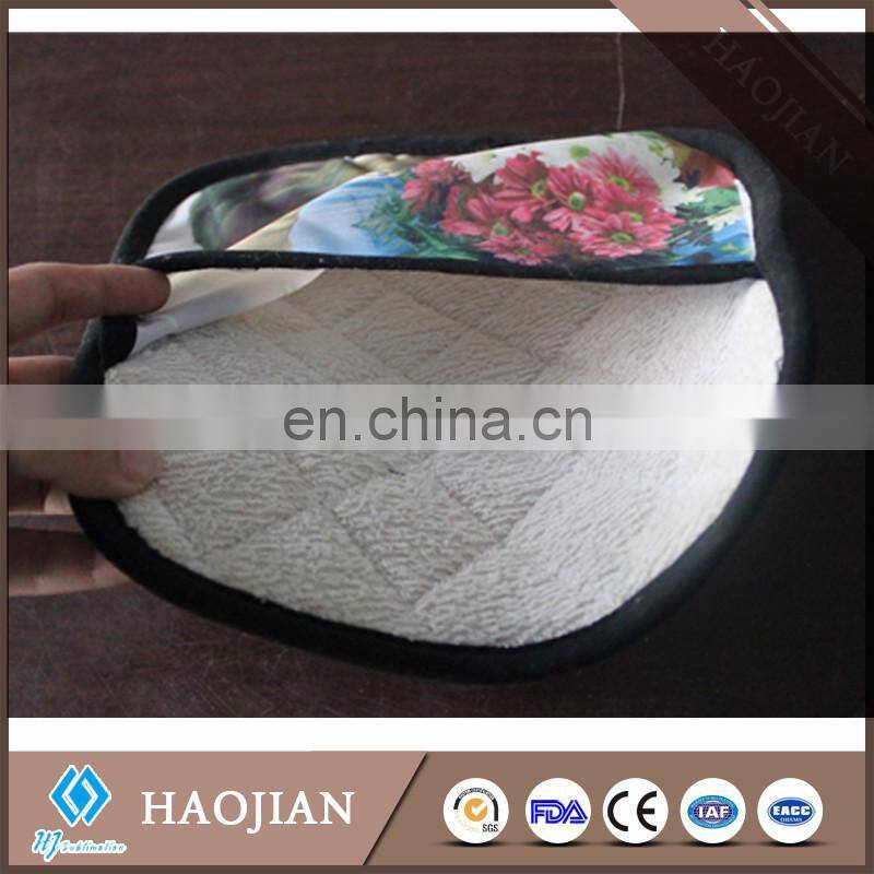 sublimation pot holders-oven goalkeeper bbq gloves oven mitt