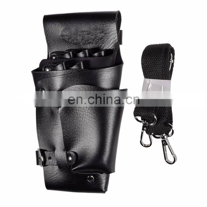 Hairdressing Scissors Holder Holster Pouch Scissors Case Bag with Belt Hairdresser Tool Bag