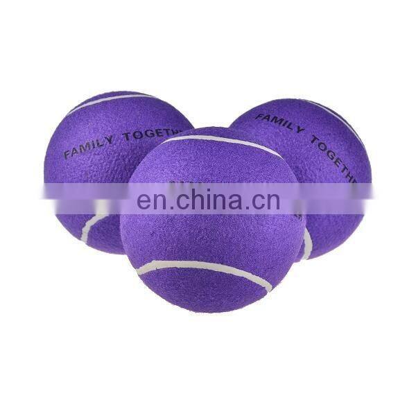 Double Color Felt Rubber Inflatable Gaint Tennis Ball