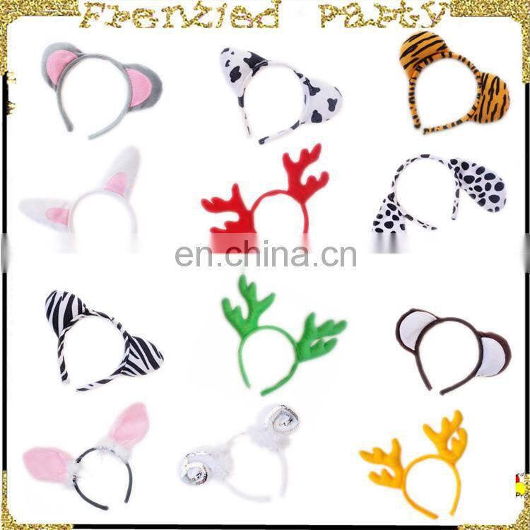 animal fancy christmass deer antlers headband manufacturer FGHD-0038