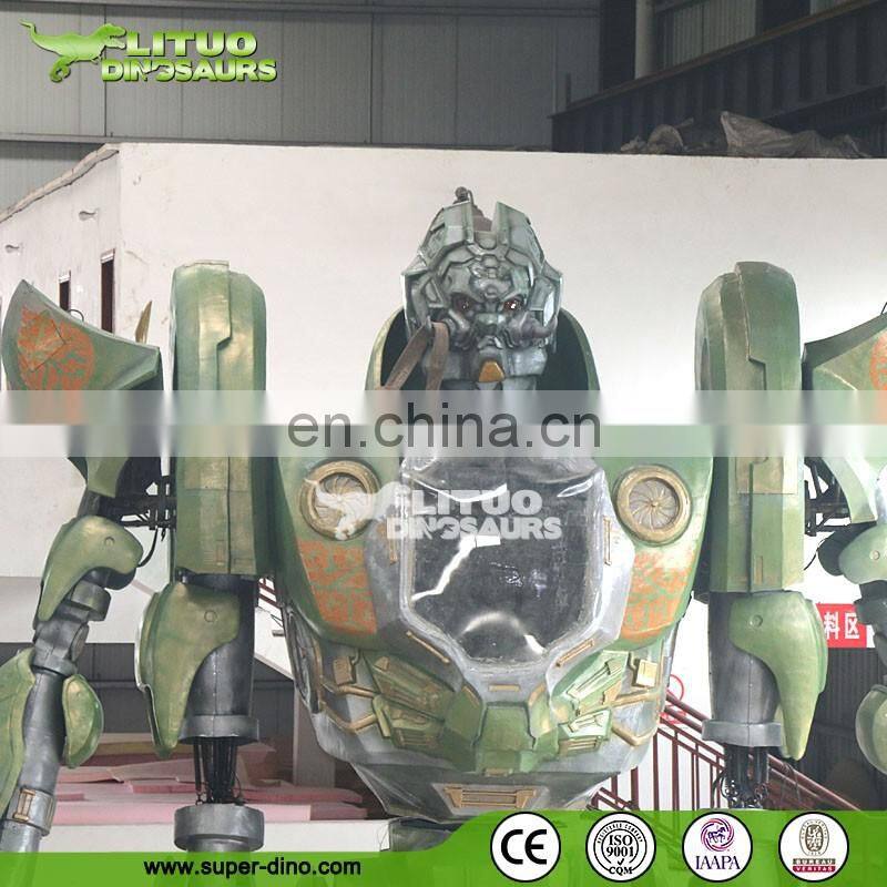 Huge size electronic transform mechanical robot for exhibition
