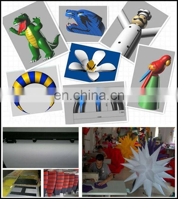 large outdoor christmas decorations inflatable cartoon for sale