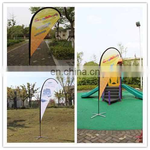 high quality promotional beach flags