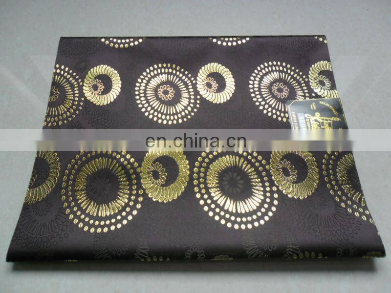 High quality African Scarf Embroidery Sego Headtie Headwear