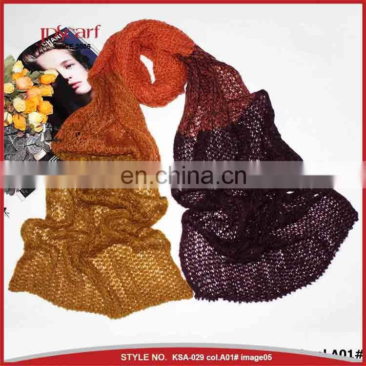 Long Scarf Shawl Girls Winter Knitted Scarf Knitted Thicken knit winter scarf 2016