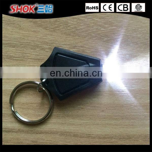 New led flash light keychain wholesale with custom logo