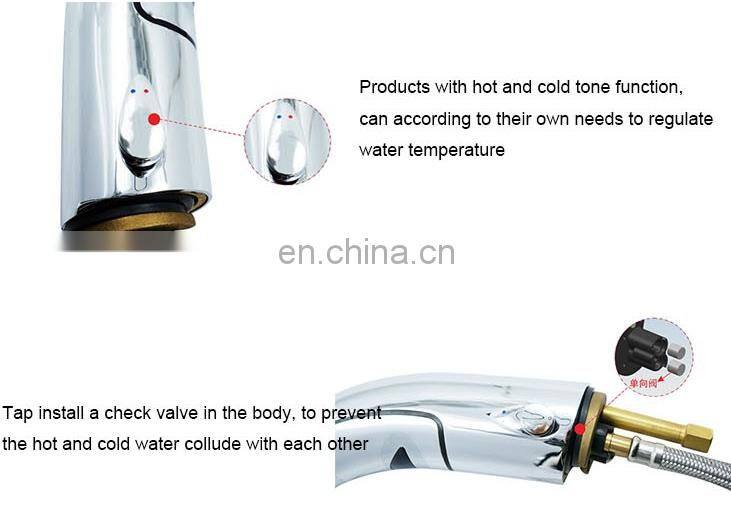 Integrated Sensor Hot &Cold Temperature Control Automatic Faucet