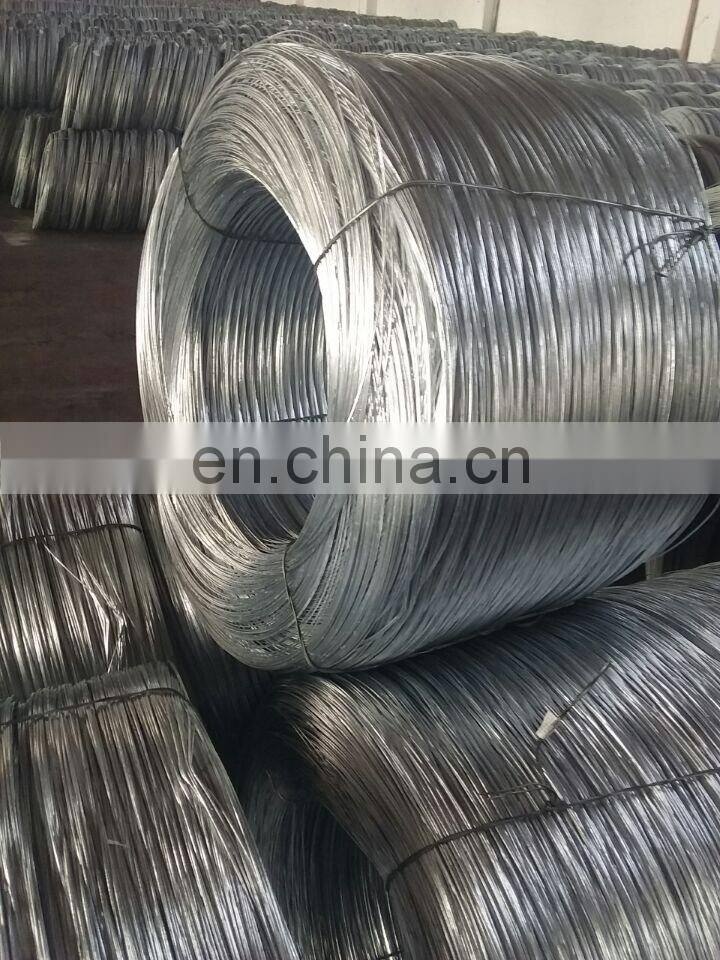 2018 High quality GALVANIZED 8 swg gi wire swc spring steel wire for brushes