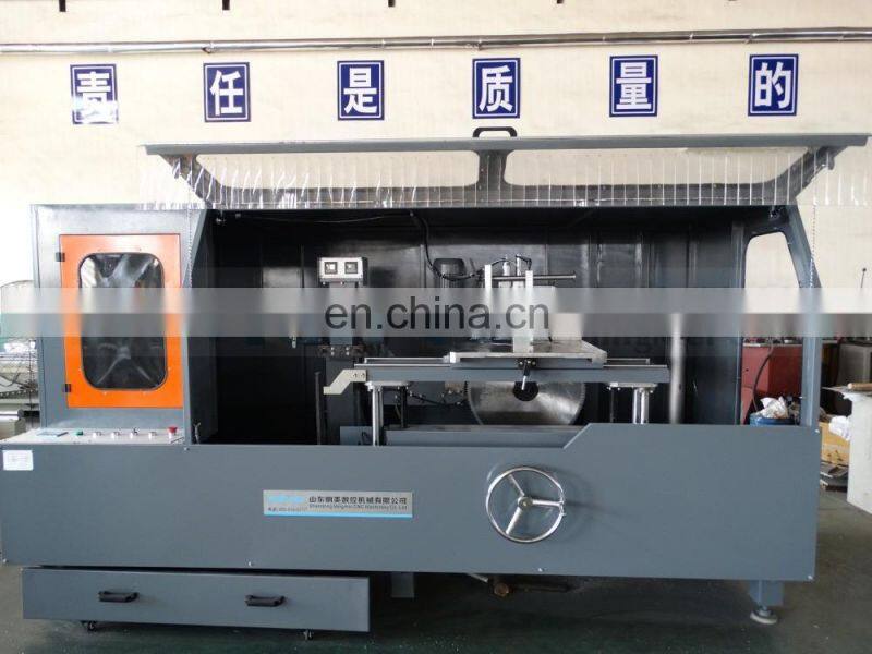 Notching saw for aluminum curtain wall high precision