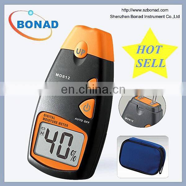 Hot sell! MD812 2 pin sensor wood moisture meter for 5%-40% range