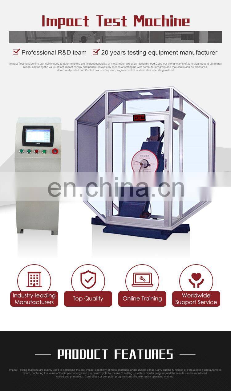 JBS-C Series Touchscreen Digital Display Semi-automatic Charpy Impact Testing Machine
