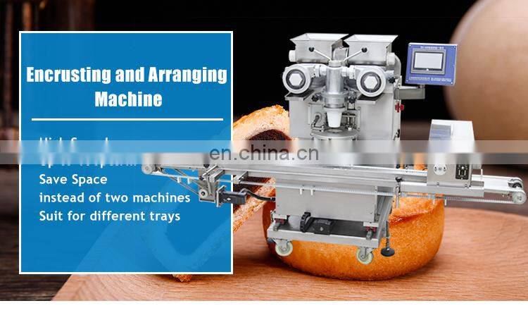 2017 New condition japanese automatic encrusting machine/maamoul machine