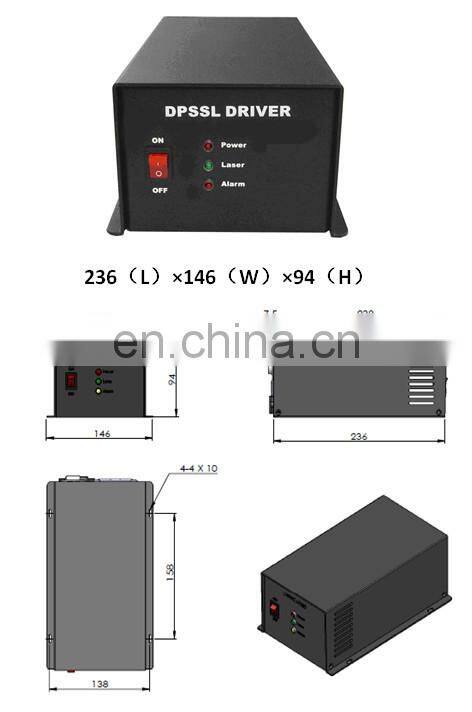 532nm 2W Green laser