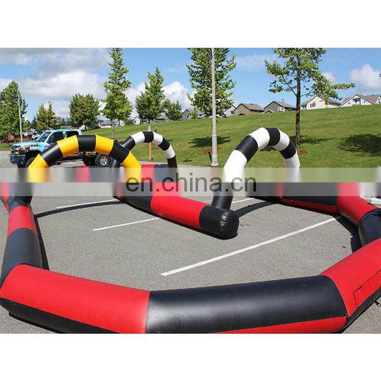 Cheap inflatable rc car race track/inflatable water race track / kids inflatable race track
