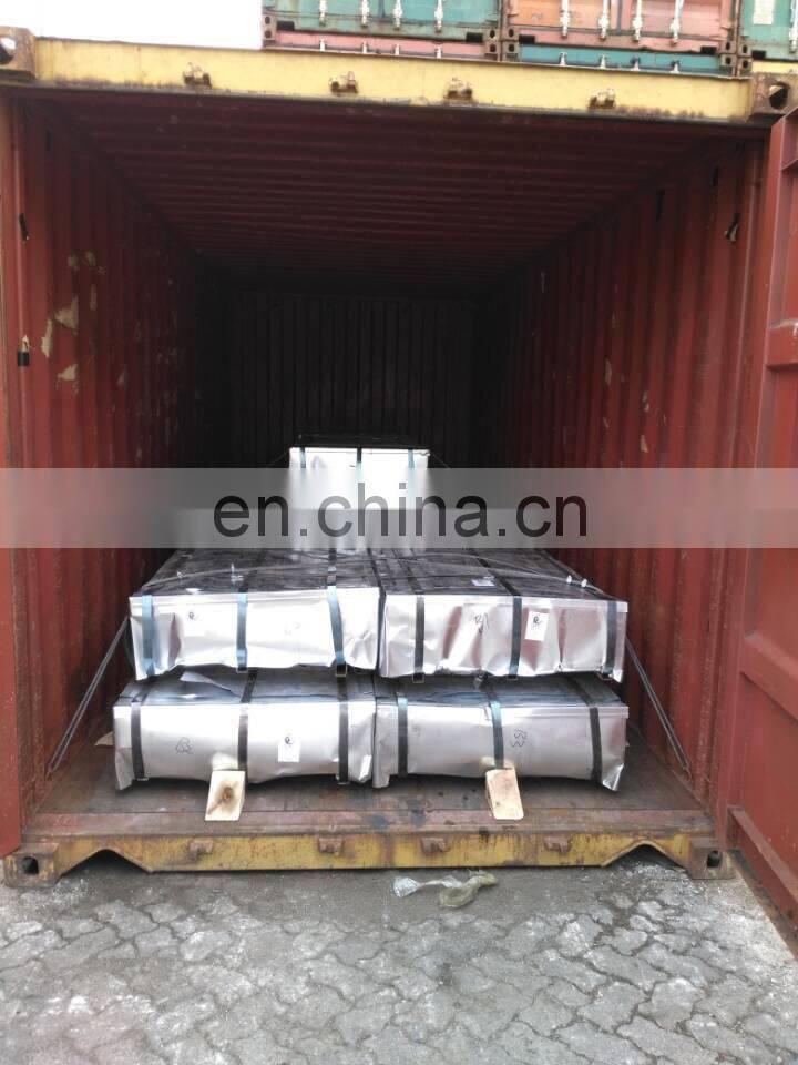 roof was painted with tiles corrugated steel