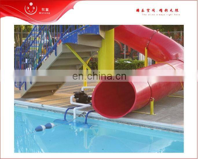 Hot Family Water Slide Mini Spiral Pool Slide For Swimming Pool For Sale