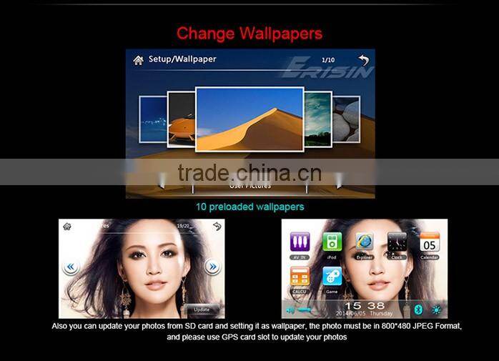 Erisin ES890G 6.2" Touch Screen Car DVD Player 3G GPS TV Radio RDS