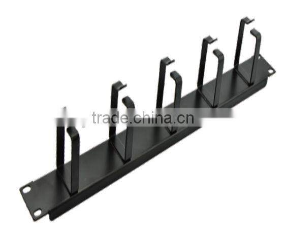 5 Ring 1 U Metal Cable Manager for wiring
