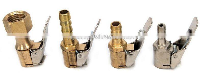 Car Truck Tip For Tire Inflation Lock Clip-on Tire Valve Air Chuck Connector
