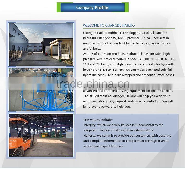 Cloth braided rubber marin oil suction and delivery hose