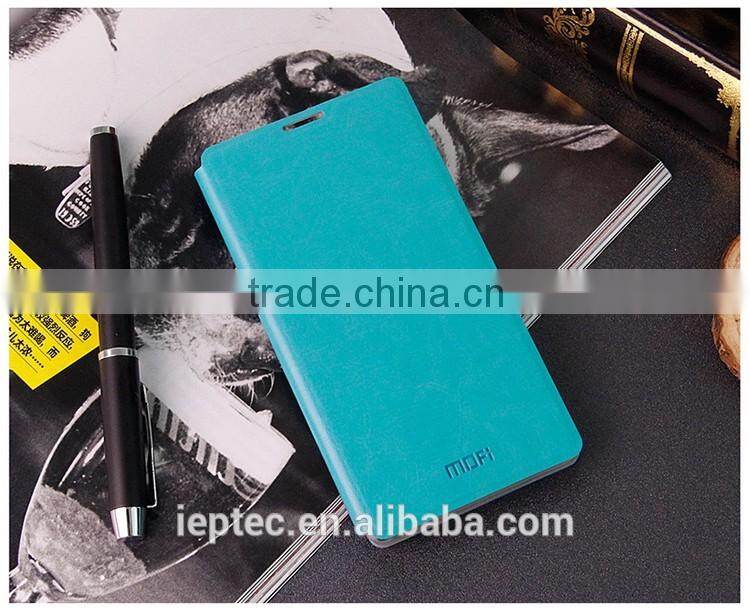 MOFi Flip Leather Cover Case for Huawei Ascend G740, Mobile Phone Case for Huawei G740