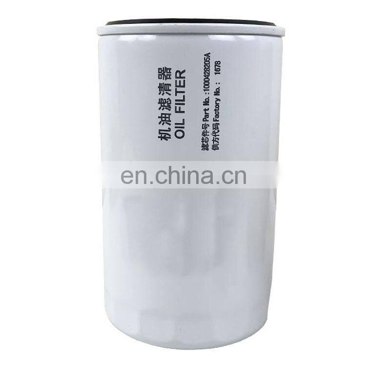 Oil filter 1000428205A 612630010239 JX1016 for WP6 engine