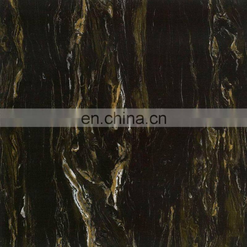 800x800 full body hot selling black glazed marble porcelain tile