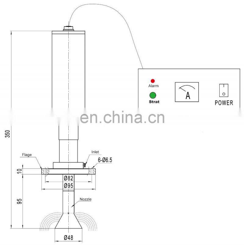 YP-W57 30Khz Ultrasonic Spraying Dryer Atomizer
