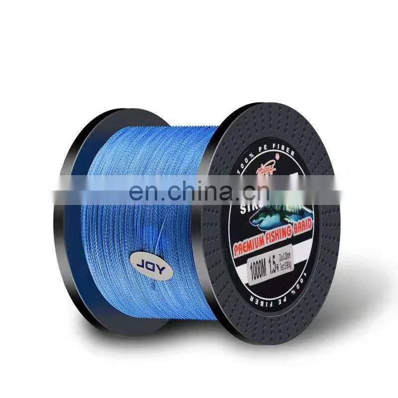 1000m dymanee multicolor PE fishing line 4 strands