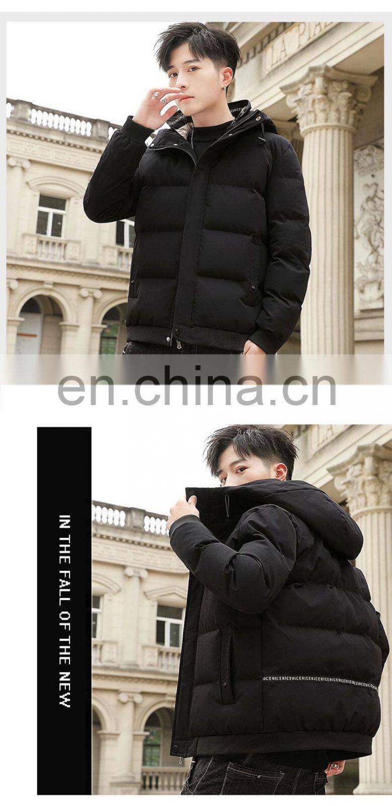 New year Christmas xmas sale men's cotton-padded jacket plus size big and tall winter Puffer Jacket men's bread bubble coat
