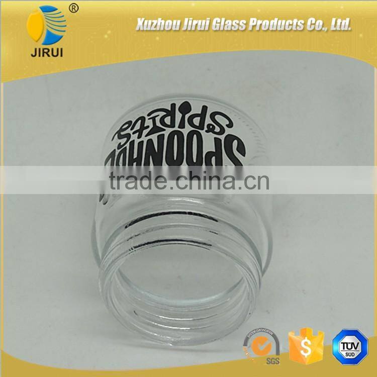 70ml high-quality food grade glass jar with pattern