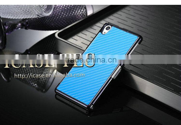 Hot selling Carbon firber back cover for Sony Z2