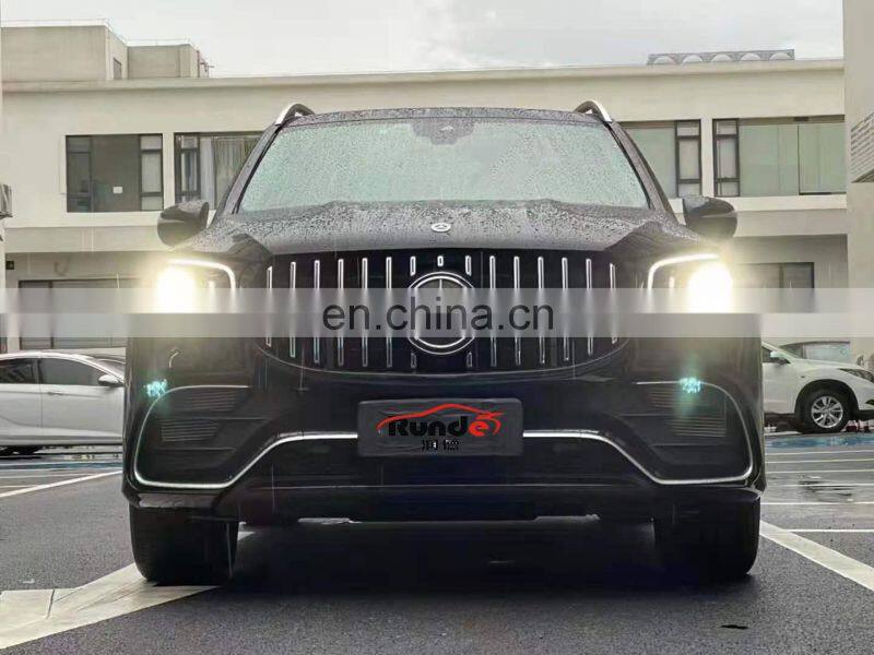 Runde PP Material Body Kit Front Bumper Rear Bumper Grille Exhaust Upgrade to GLS63 AMG For 2019-Mercedes-Benz GLS X167 Body Kit