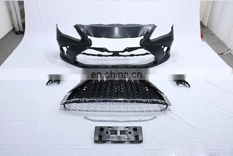 Runde High Quality Bumper For 07-13 Toyota Corolla Upgrade Lexus LS Front Bumper Body kits