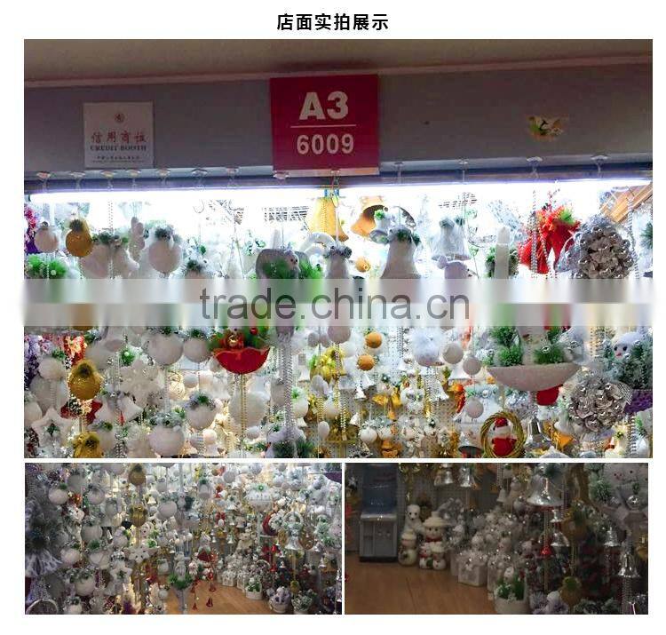 New design hanging styrofoam decoration for christmas