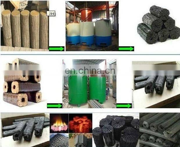 Mingyang factory supply brick carbonization kiln for coconut shell/wood burning stove/charcoal making machine price