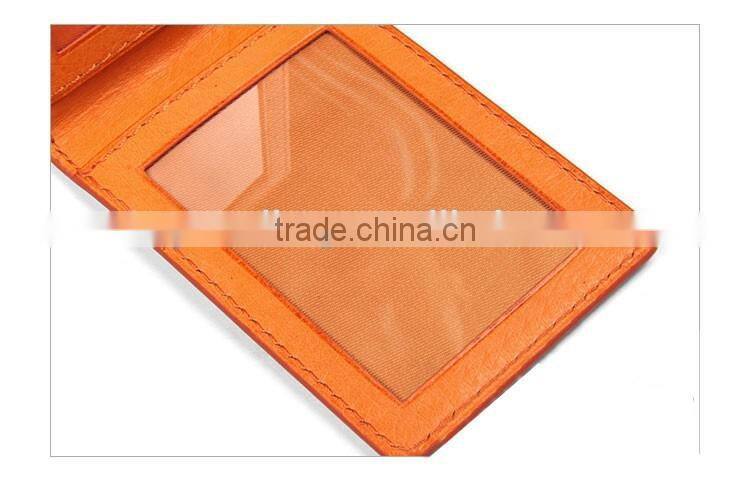 Genuine Ostrich Skin Leather Three Pages Driving License Card Holder Driver License Card Bag