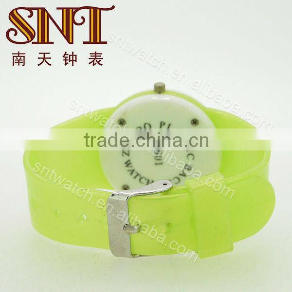 SNT-PL012 design quartz plastic watches with plastic back
