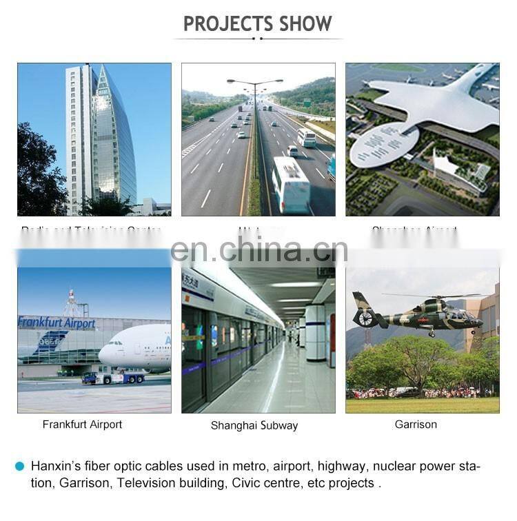 Hot sell 24 core Outdoor Single Mode ADSS Fiber Optic Cable