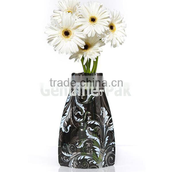PVC promotional gift durable folding flower vase