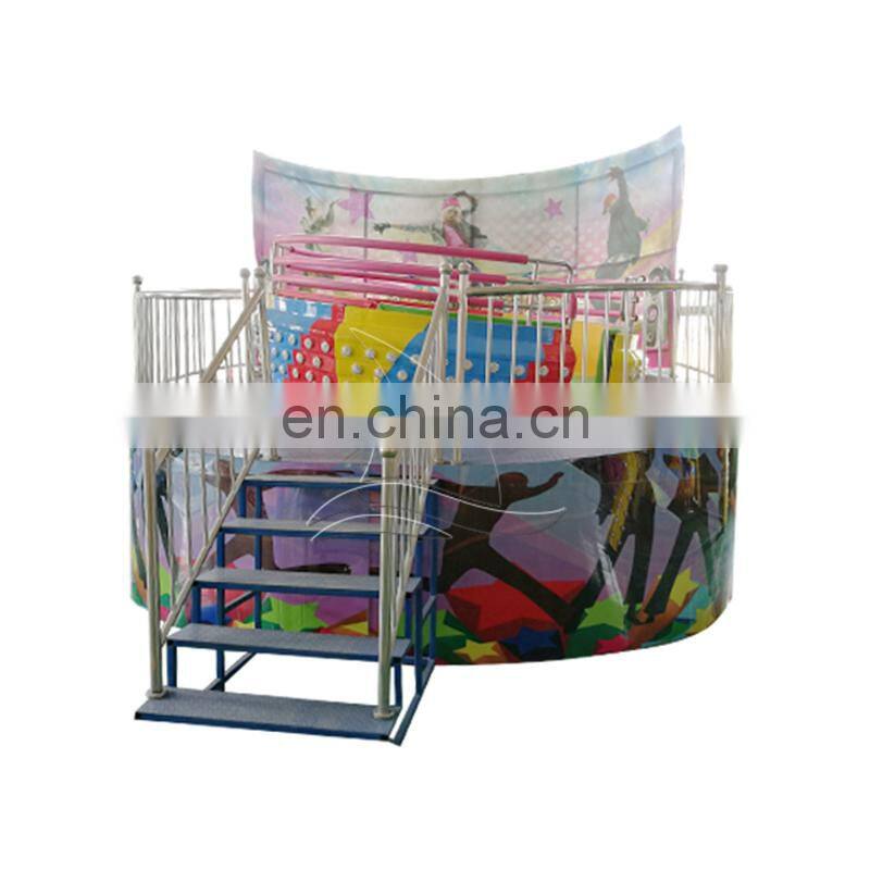 Outdoor fairground crazy dance Equipment Attraction Rides for adult carnival disco tagada ride for sale