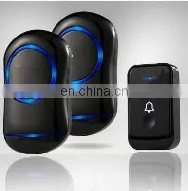 Best wireless doorbell 300m long distance waterproof no battery push button doorbell