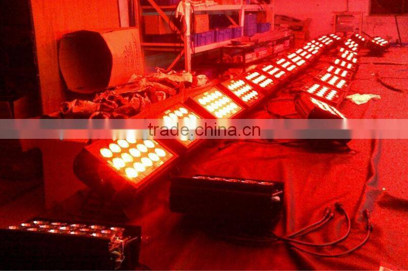 15pcs 15W RGB 3 in 1 Led Wall Washer Led Flood Light DJ Stage Lighting