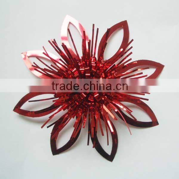 4 inch&5 Inch Metallic PET Fancy Gift Packing Ribbon Bows for Gift Box Packing/Wedding Car Decoration