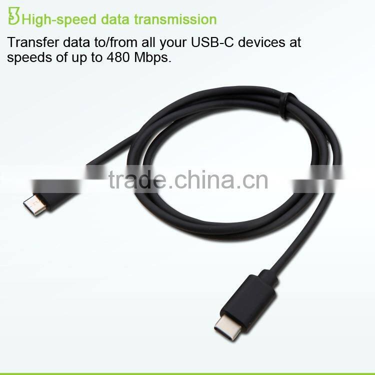 Fast transfer speed charge usb 3.1 type-C usb Cable,usb 2.0 to type-c 3.1cable factory price