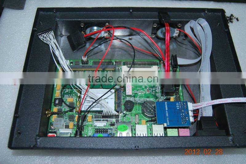 10.4'' waterproof all in one touch screen car pc/ Inter Atom N270 1.6GHz CPU