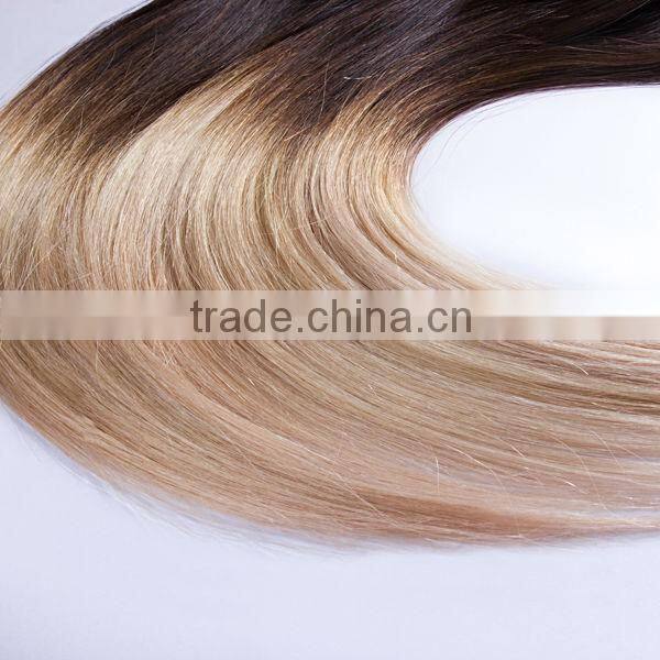100% high quality Remy Human Hair Clip In Hair Extension