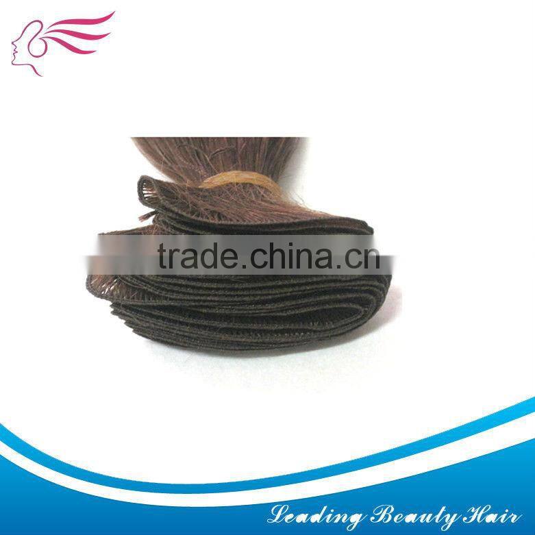 High quality remy human hair handtied weft with high quality